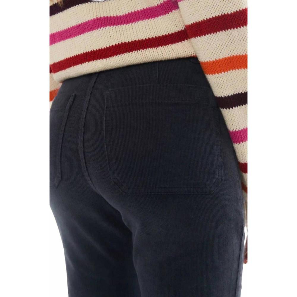 NEW MARINE LAYER bridget corduroy flare jeans in india ink - Picture 5 of 6
